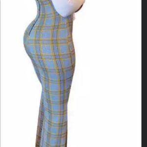 Flare Jumpsuit Overalls Off Shoulders Crop Top